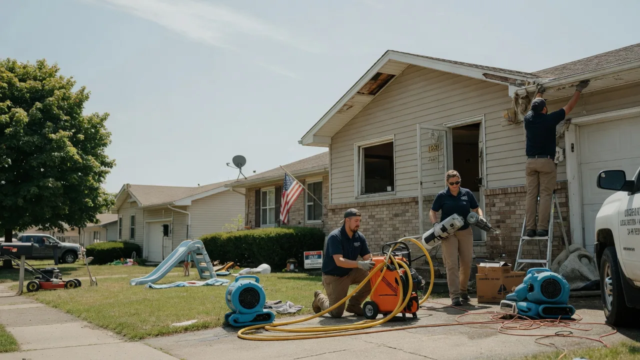 Water Damage Restoration in Tioga, TX near me